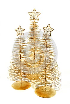 Brass Christmas Trees