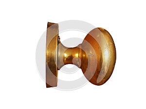 Brass door knob