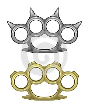 Brass knuckles photo