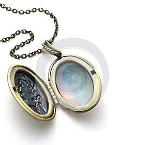 Brass locket