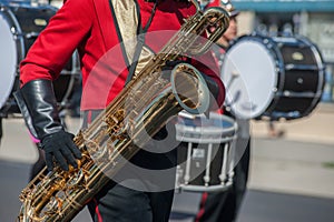 Brass of the marching band