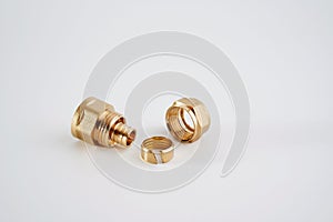 Brass pipe fittings adapters tube coupler connector for water fuel gas ship