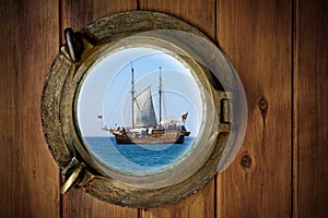 Brass Porthole