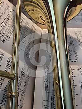 Brass Trombone and Classical Music 398 edit