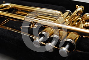 Brass trumpet