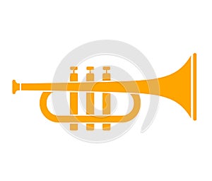 Trumpet vector icon