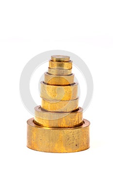 Brass weights