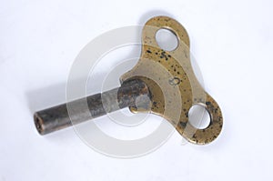 Brass wind-up key