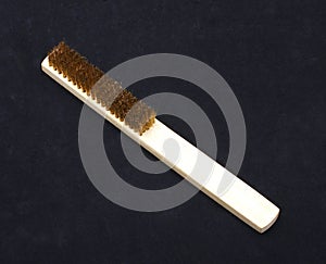 Brass wire brush