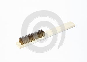Brass wire brush