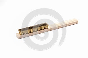 Brass wire brush