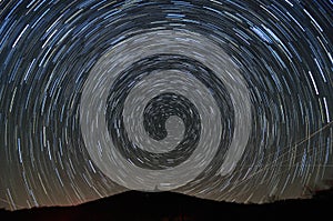 Brasstown Bald and Star Trails