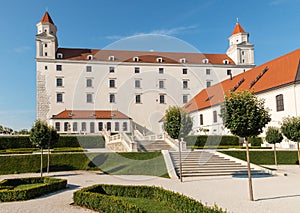 Bratislav Castle with Baroque garden, Bratislava, Slovakia