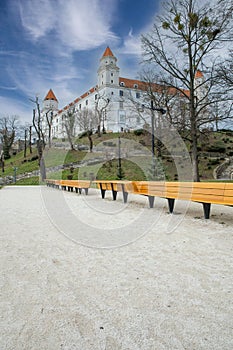 Bratislava castle. Bratislavsky hrad. Slovakia photo