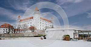 Bratislava castle. Bratislavsky hrad. Slovakia photo
