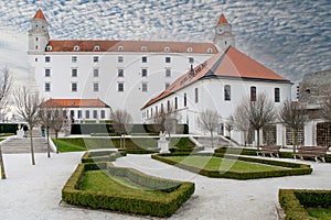 Bratislava castle. Bratislavsky hrad. Slovakia photo