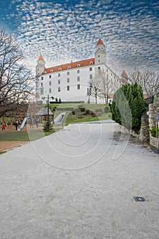 Bratislava castle. Bratislavsky hrad. Slovakia photo