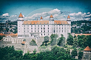 Bratislava castle, Slovakia, analog filter