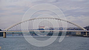 Bratislava Castle in Capital city of Slovakia on bank of Danube river