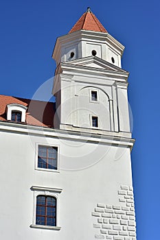 Bratislava castle corner tower