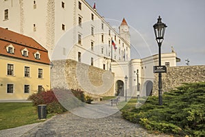 Bratislavský hrad a nádvoří