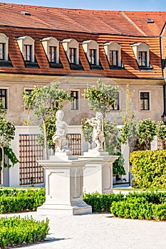 Bratislava castle courtyard