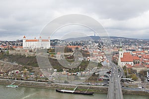 Bratislava castle - the famous touristic place