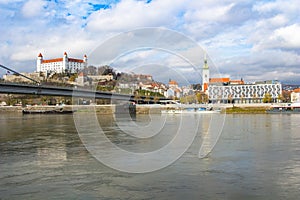 Bratislava castle - the famous touristic place