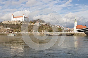 Bratislava castle - the famous touristic place