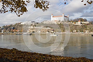 Bratislava castle - the famous touristic place