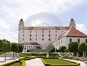Bratislava Castle, the main castle of Bratislava, the capital of Slovakia