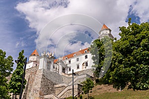 Bratislava Castle, the main castle of Bratislava, the capital of Slovakia photo