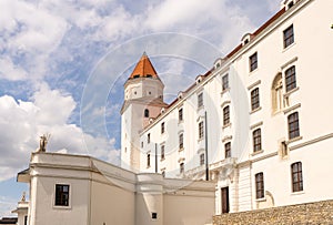 Bratislava Castle, the main castle of Bratislava, the capital of Slovakia photo