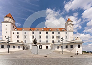 Bratislava Castle, the main castle of Bratislava, the capital of Slovakia photo