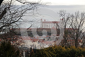 Bratislava castle and the city panorama, Slovakia