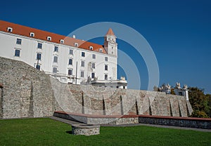 Bratislavský hrad Vonkajšie múry - Bratislava, Slovensko