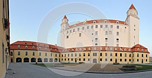 Panoráma bratislavského hradu