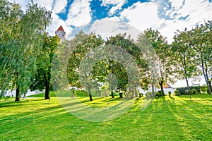 Bratislavský zámecký park na Slovensku