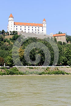 Bratislavský hrad. Slovensko