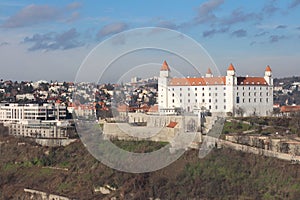 Bratislavský hrad na slnku, Slovensko