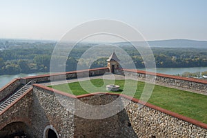 Bratislava Castle Turret and Danube River view - Bratislava, Slovakia