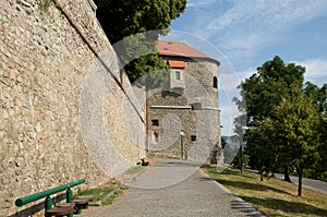 Bratislavský hrad - hradby - Slovensko