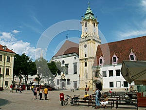 Bratislava central square