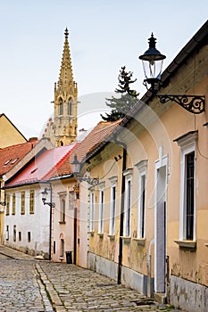 Bratislava city, old buildings in the city center