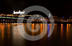 Bratislava at night