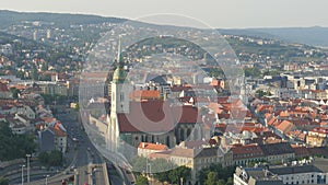 bratislava old town view, slovakia, 4k