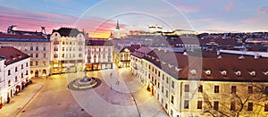 Bratislava Panorama - Main Square