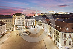 Bratislava Panorama - Main Square