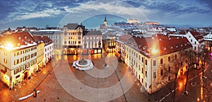 Bratislava panorama - Slovakia - Eastern Europe city