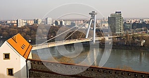 Bratislava, rieka Dunaj, most